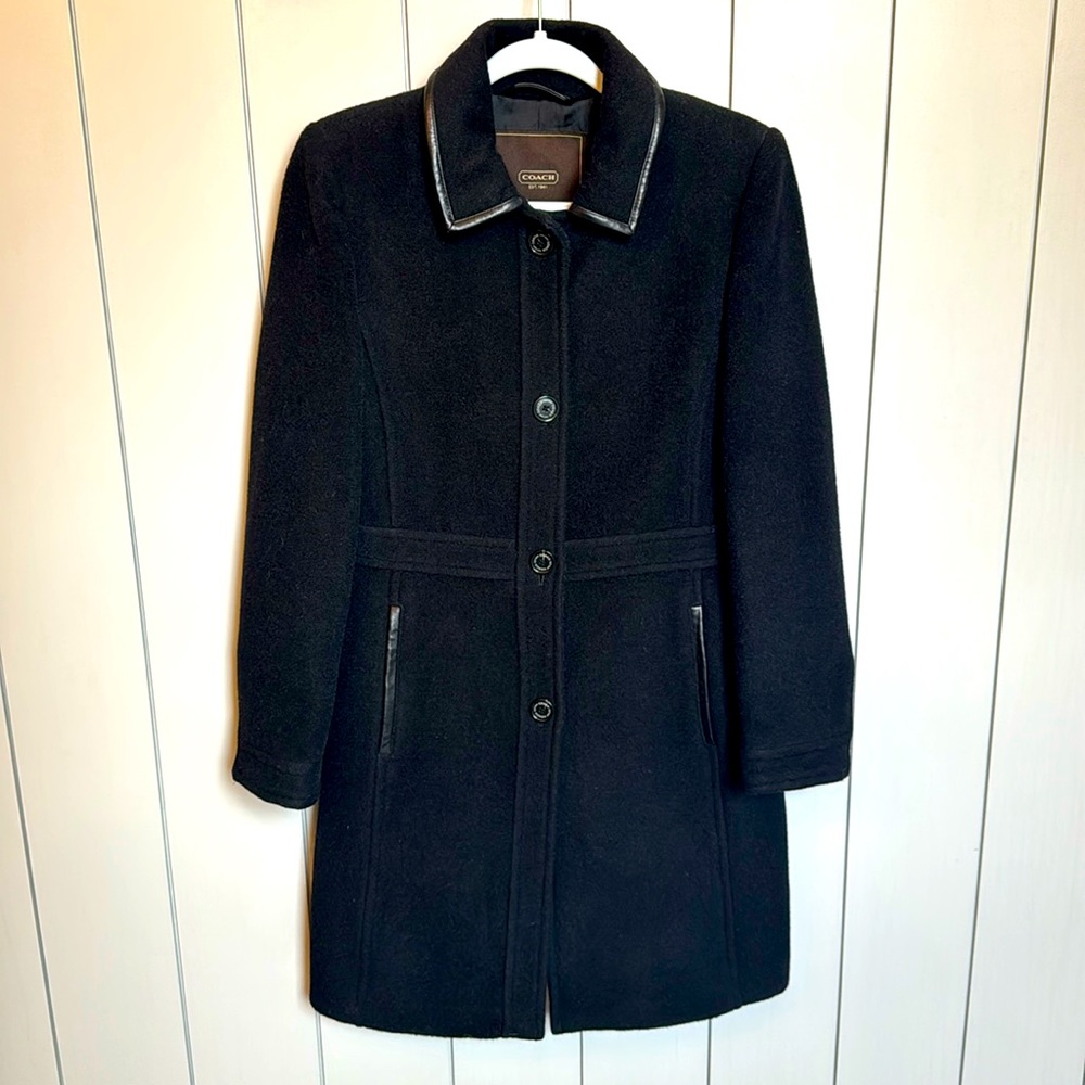 Coach Wool Ladies A-Line Winter Coat